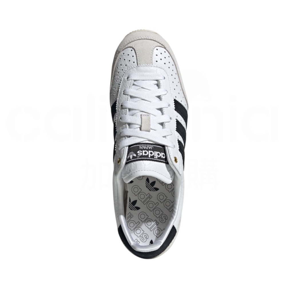 👟adidas JAPAN 休閒鞋 白黑色｜白色｜黑色｜白色底｜皮革｜麂皮｜平底鞋｜男女通用款鞋-細節圖9