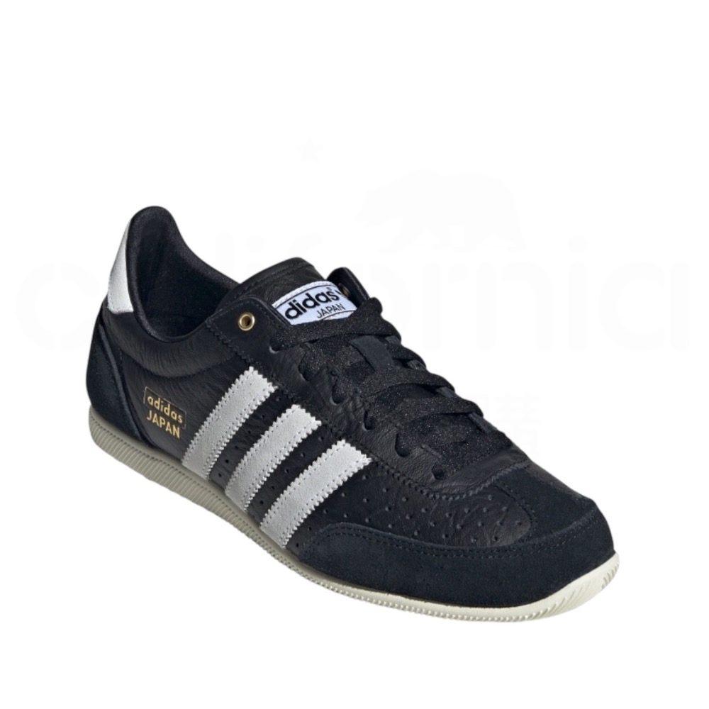👟adidas JAPAN 休閒鞋 黑白色｜黑色｜白色｜白色底｜皮革｜麂皮｜平底鞋｜男女通用款鞋-細節圖6