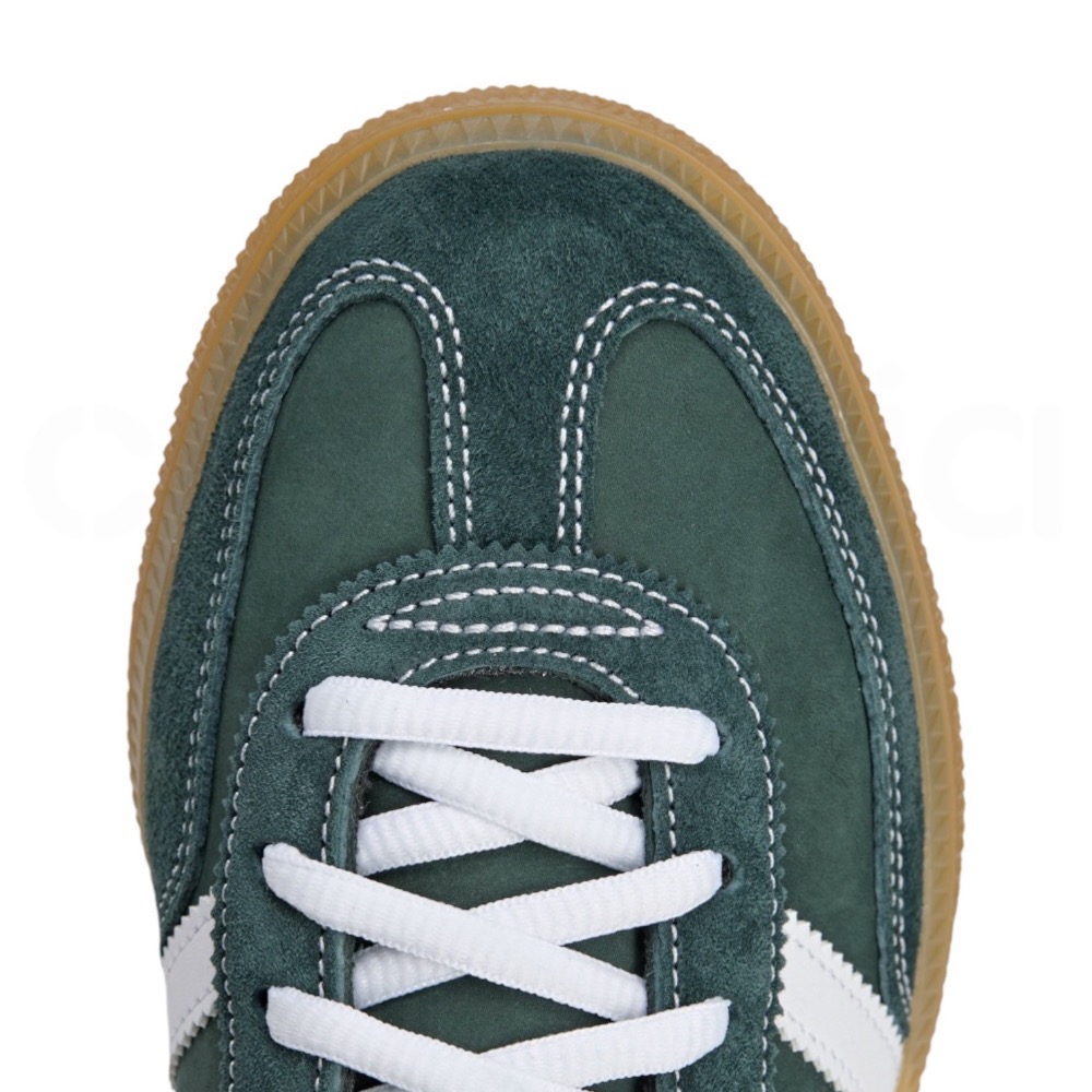 👟adidas HANDBALL SPEZIAL SPORTY & RICH 聯名款休閒鞋 綠白色｜墨綠色｜白色｜焦糖-細節圖9