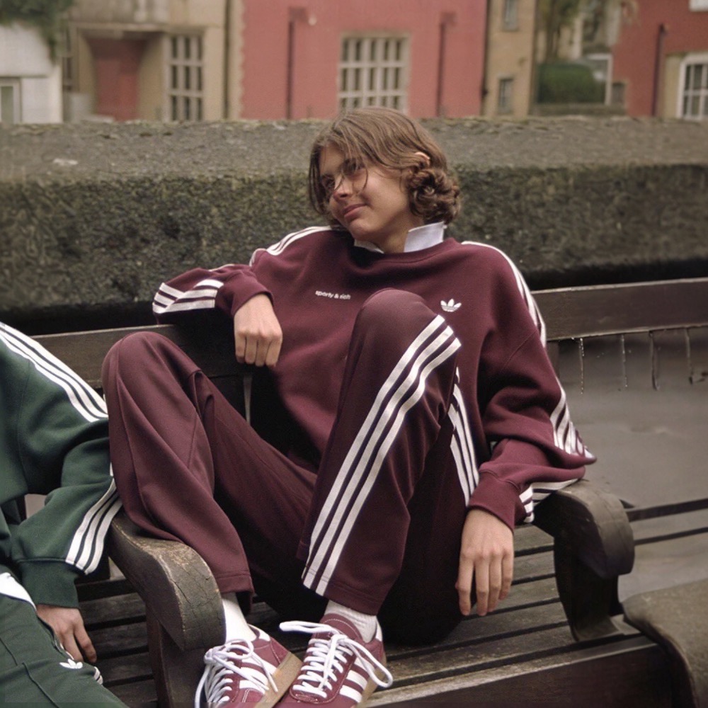 👟adidas HANDBALL SPEZIAL SPORTY & RICH 聯名款休閒鞋 紅白色｜酒紅色｜白色｜焦糖-細節圖5