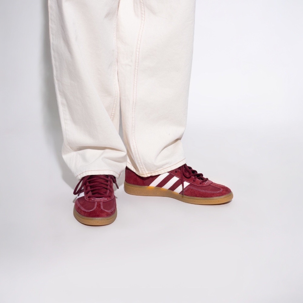 👟adidas HANDBALL SPEZIAL SPORTY & RICH 聯名款休閒鞋 紅白色｜酒紅色｜白色｜焦糖-細節圖7