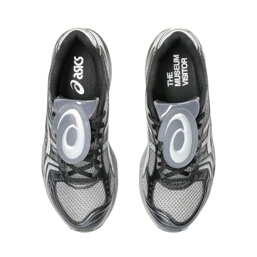 👟 ASICS GEL-KAYANO 14 x THE MUSEUM VISITO 聯名款休閒鞋 黑灰色｜黑灰漸層色｜-細節圖7