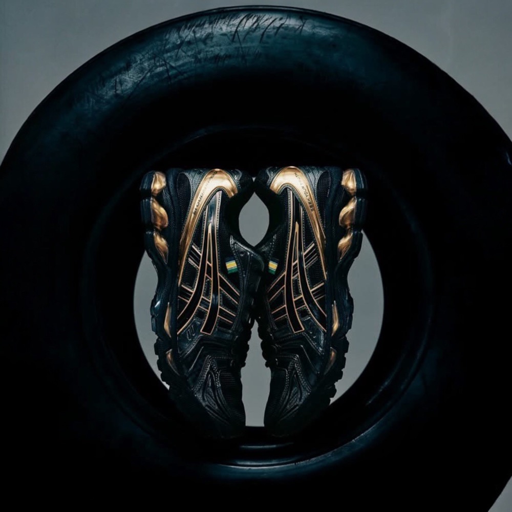 👟ASICS GEL-KAYANO 14 X Ayrton Senna艾爾頓·賽納 聯名款休閒鞋 黑金色｜黑色｜金色｜-細節圖8