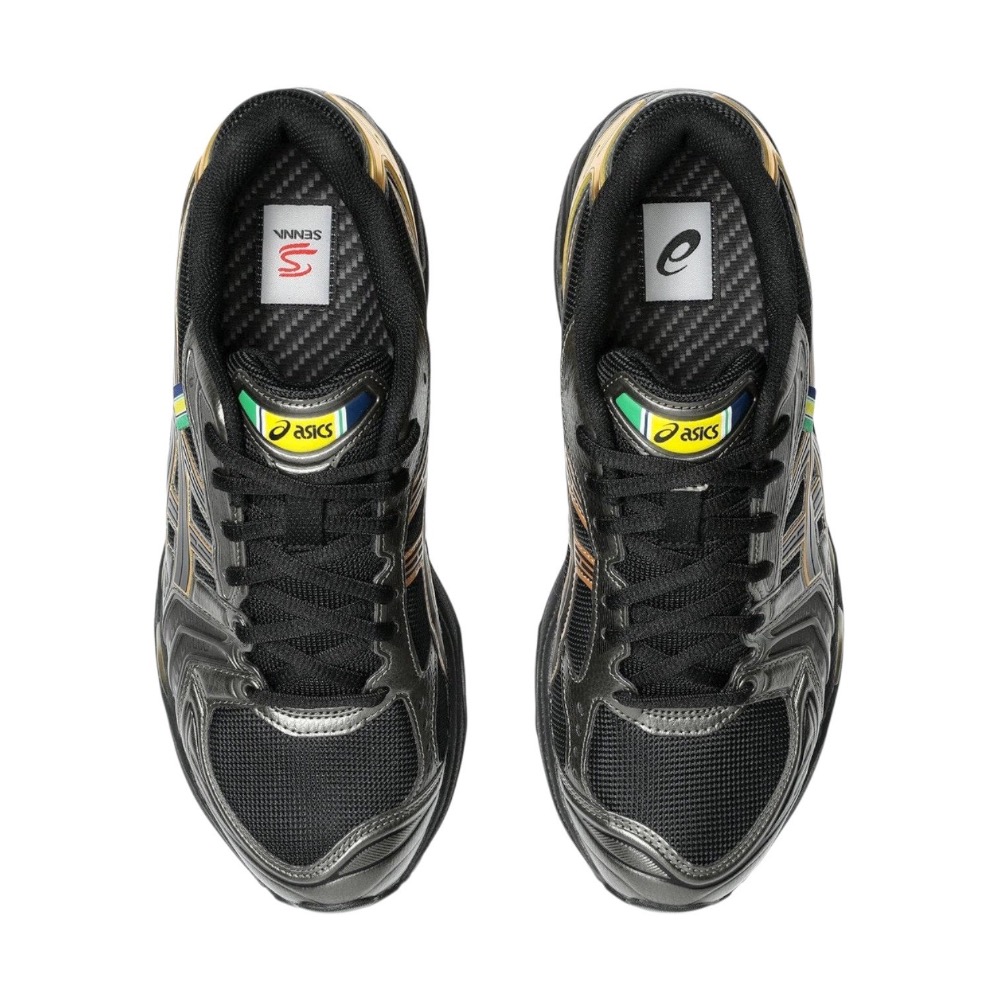 👟ASICS GEL-KAYANO 14 X Ayrton Senna艾爾頓·賽納 聯名款休閒鞋 黑金色｜黑色｜金色｜-細節圖10