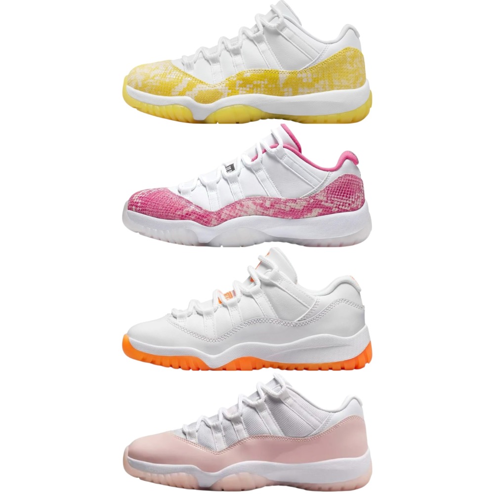👟NIKE Wmns Air Jordan 11 Retro Low女款🏀籃球鞋｜運動鞋｜AJ11｜果凍色｜蛇皮紋｜-細節圖11