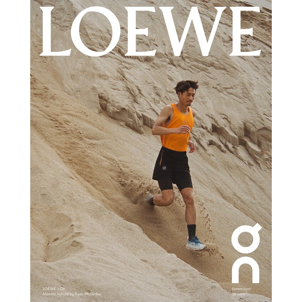👟LOEWE x On昂跑聯名Running Cloudtilt 2.0 Blue White彈力再生針織鞋｜聯乘｜雲-細節圖8