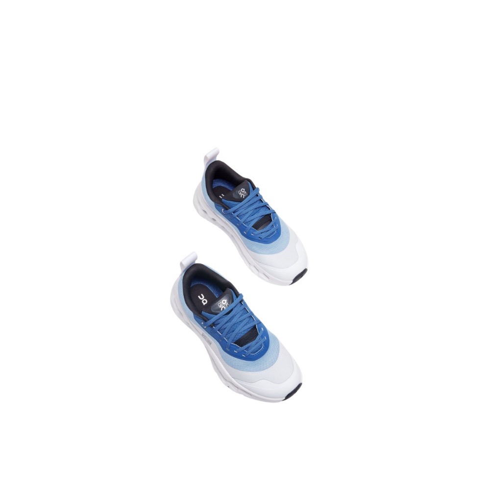👟LOEWE x On昂跑聯名Running Cloudtilt 2.0 Blue White彈力再生針織鞋｜聯乘｜雲-細節圖9
