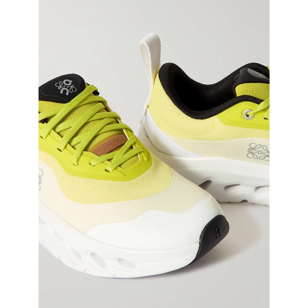 👟LOEWE x On昂跑聯名Running Cloudtilt 2.0 Primrose Yellow White彈-細節圖3