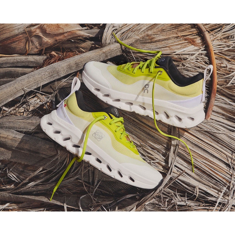 👟LOEWE x On昂跑聯名Running Cloudtilt 2.0 Primrose Yellow White彈-細節圖6