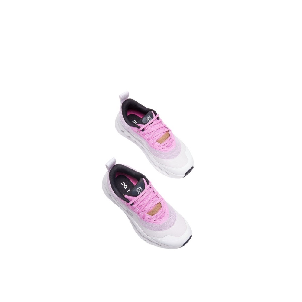 👟LOEWE x On昂跑聯名Running Cloudtilt 2.0 Rose Pink  White彈力再生針織-細節圖7