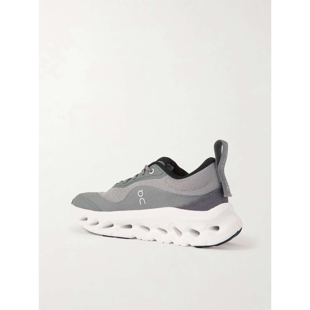 👟LOEWE x On昂跑聯名Running Cloudtilt 2.0 Grey/White 彈力再生針織鞋｜聯乘｜-細節圖4