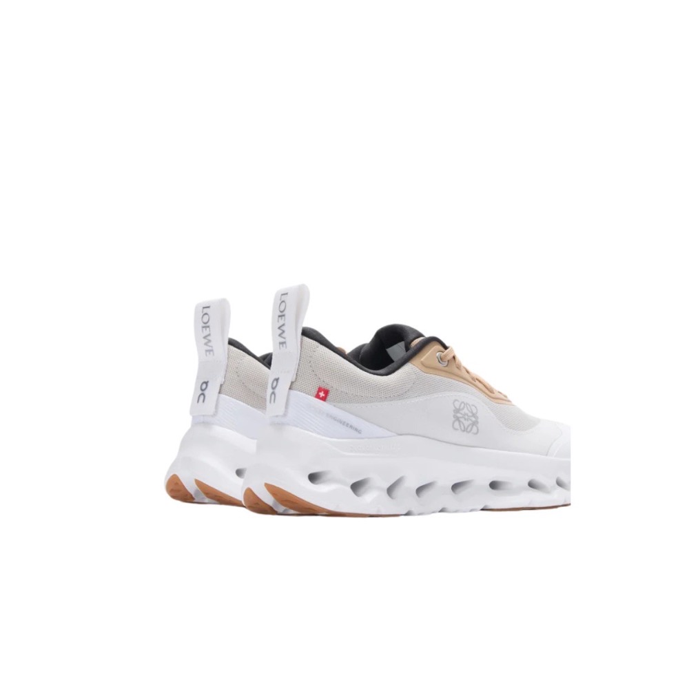 👟LOEWE x On昂跑聯名Running Cloudtilt 2.0 Tan White 彈力再生針織鞋｜聯乘｜雲-細節圖6