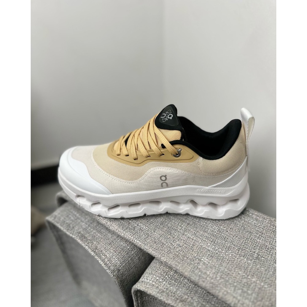 👟LOEWE x On昂跑聯名Running Cloudtilt 2.0 Tan White 彈力再生針織鞋｜聯乘｜雲-細節圖9