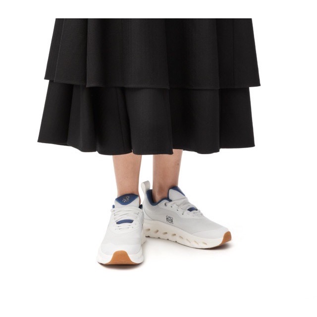 👟LOEWE x On昂跑聯名Running Cloudtilt 2.0 Navi White 彈力再生針織鞋｜聯乘｜-細節圖5