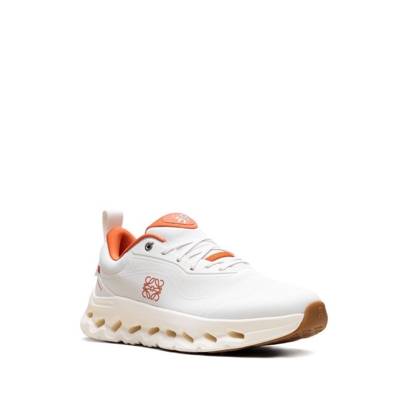 👟LOEWE x On昂跑聯名Running Cloudtilt 2.0 Coral White 彈力再生針織鞋｜聯乘-細節圖5
