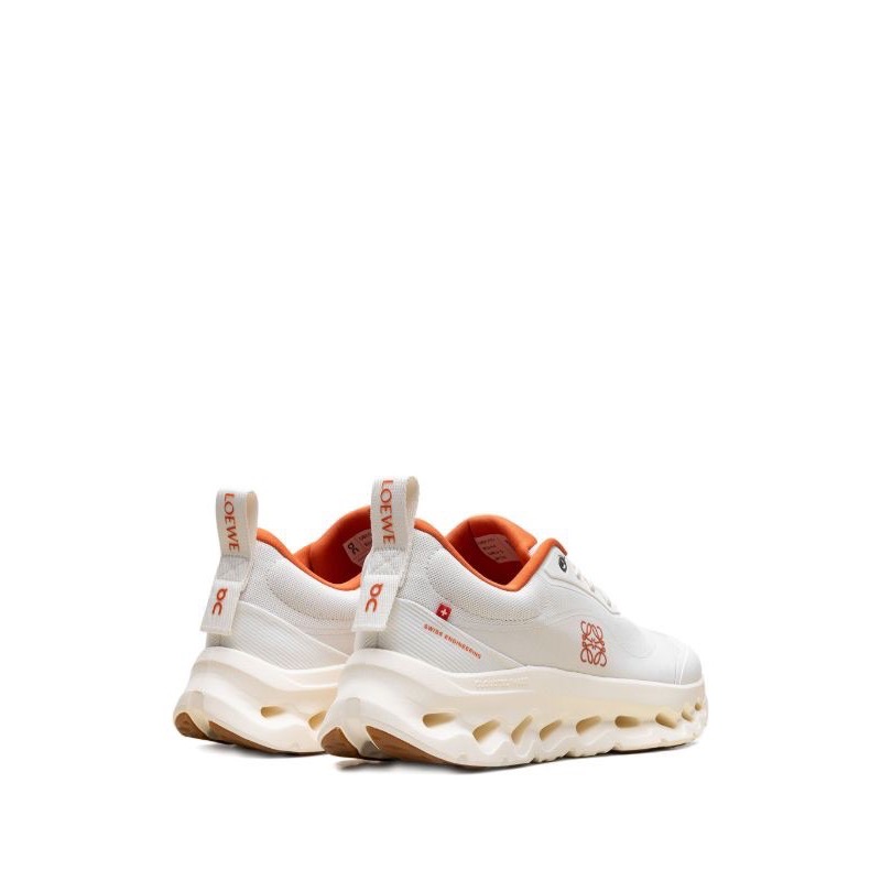 👟LOEWE x On昂跑聯名Running Cloudtilt 2.0 Coral White 彈力再生針織鞋｜聯乘-細節圖6