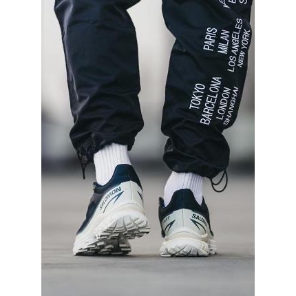 👟Salomon XT-6 FT 越野運動鞋 寶石藍｜海軍藍｜深藍色｜白色｜網眼布鞋面｜防潑水 男女通用款鞋-細節圖5