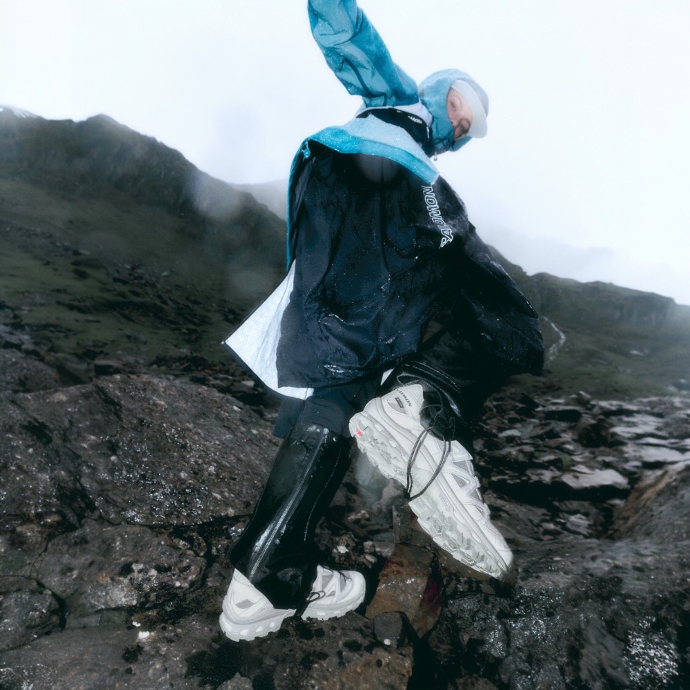 👟 Salomon XT-Quest GTX 越野登山鞋 白灰色｜白色｜灰色｜網眼布鞋面｜防潑水｜運動鞋 男女通用款鞋-細節圖7