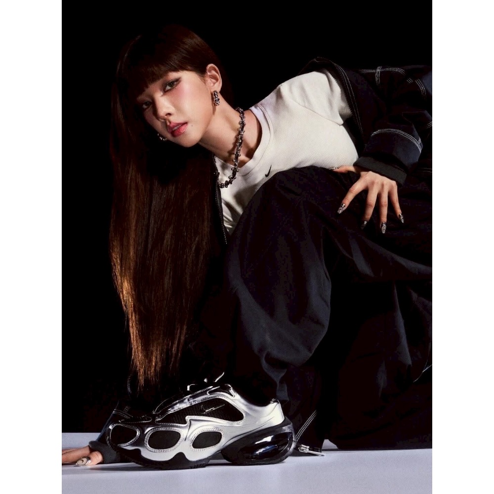 👟Nike Air Max Muse 運動休閒鞋｜銀黑色｜銀色｜液態銀｜黑色｜皮革｜網眼布｜男女款通用鞋｜休閒鞋｜運動-細節圖2