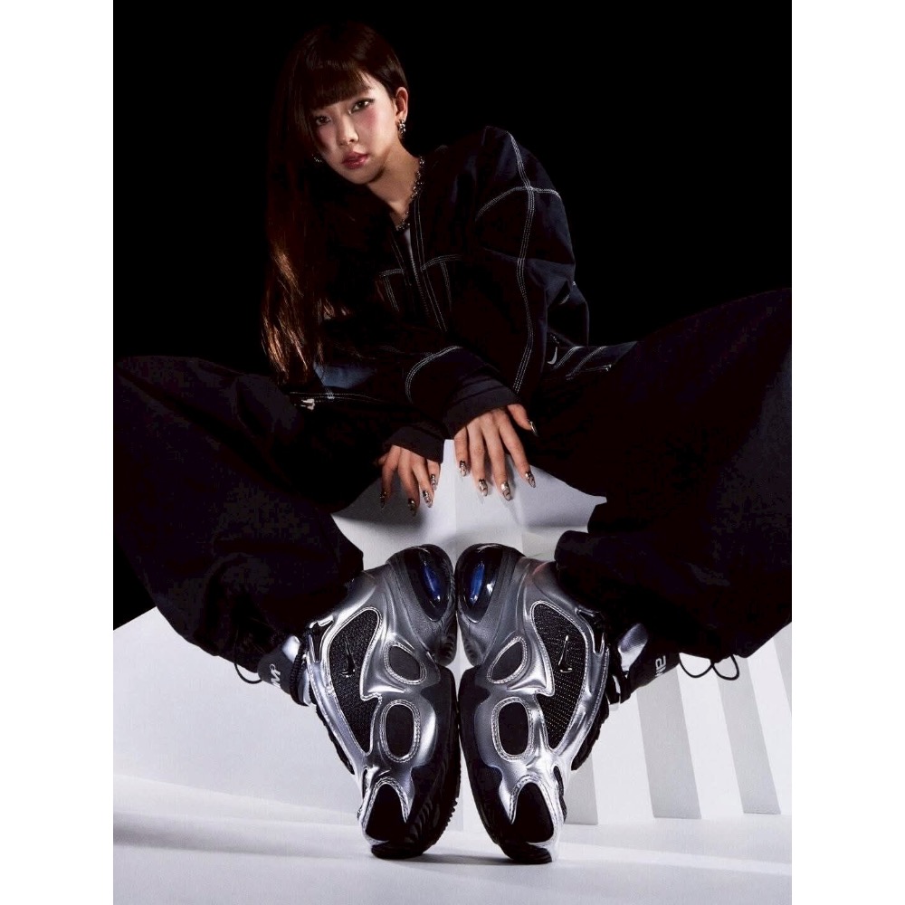 👟Nike Air Max Muse 運動休閒鞋｜銀黑色｜銀色｜液態銀｜黑色｜皮革｜網眼布｜男女款通用鞋｜休閒鞋｜運動-細節圖3