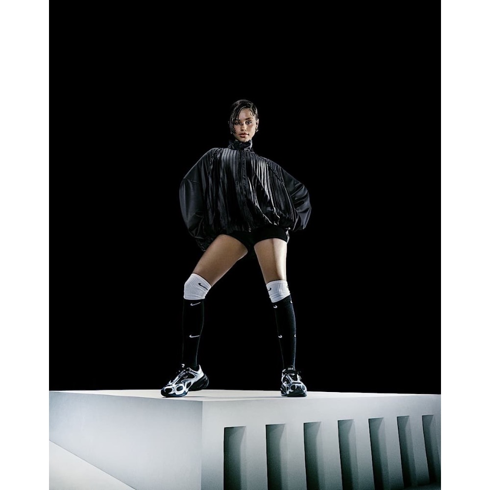 👟Nike Air Max Muse 運動休閒鞋｜銀黑色｜銀色｜液態銀｜黑色｜皮革｜網眼布｜男女款通用鞋｜休閒鞋｜運動-細節圖5