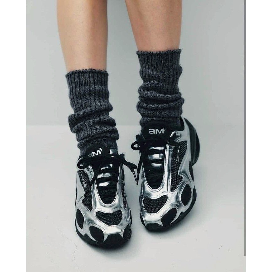 👟Nike Air Max Muse 運動休閒鞋｜銀黑色｜銀色｜液態銀｜黑色｜皮革｜網眼布｜男女款通用鞋｜休閒鞋｜運動-細節圖9