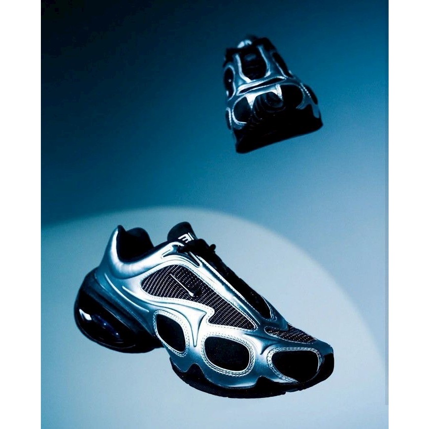 👟Nike Air Max Muse 運動休閒鞋｜銀黑色｜銀色｜液態銀｜黑色｜皮革｜網眼布｜男女款通用鞋｜休閒鞋｜運動-細節圖11