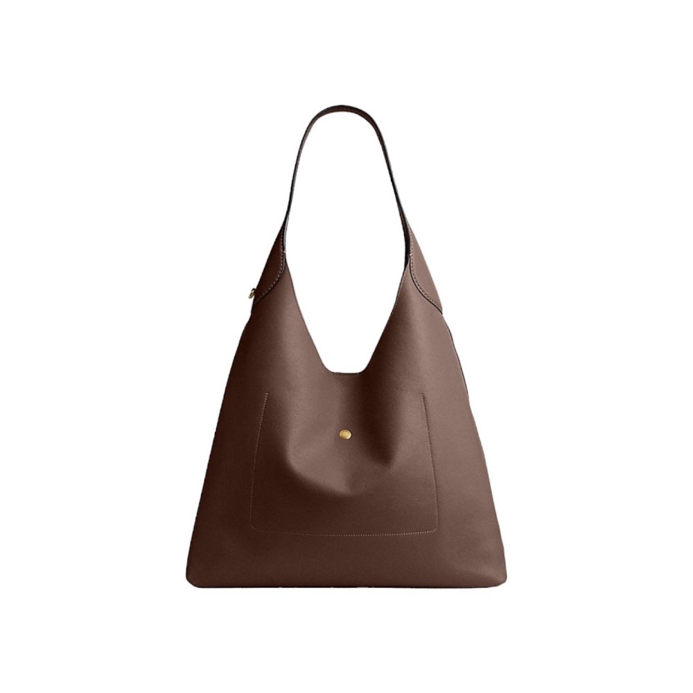 👜Coach BROOKLYN 39 單肩手袋 棕色-細節圖5