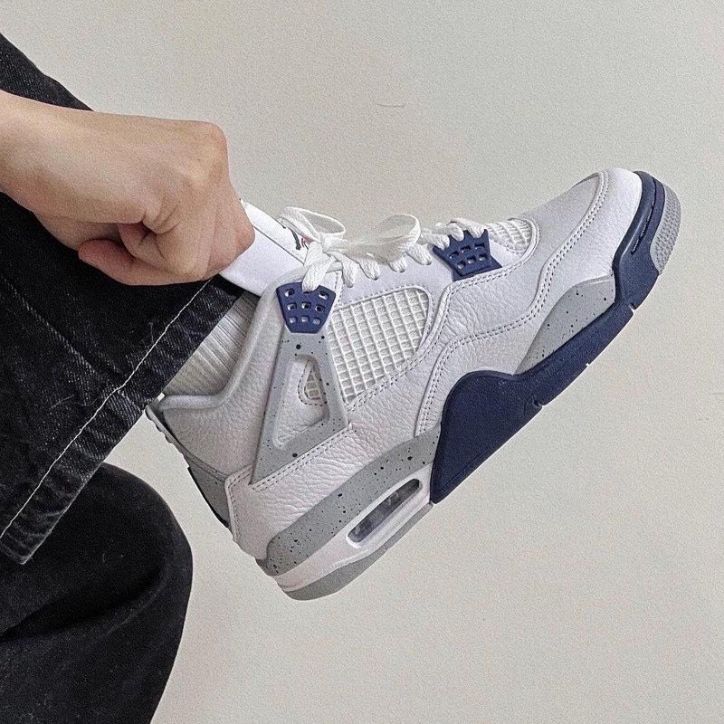 👟Air Jordan 4 Retro ＂Midnight Navy ＂ 午夜藍 DH6927-140 男女通用鞋款-細節圖2