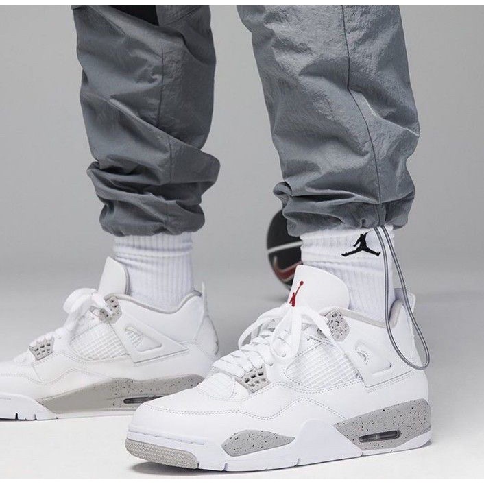 👟Air Jordan 4 “White Oreo ＇＇ 白水泥 CT8527-100男女通用鞋款-細節圖6