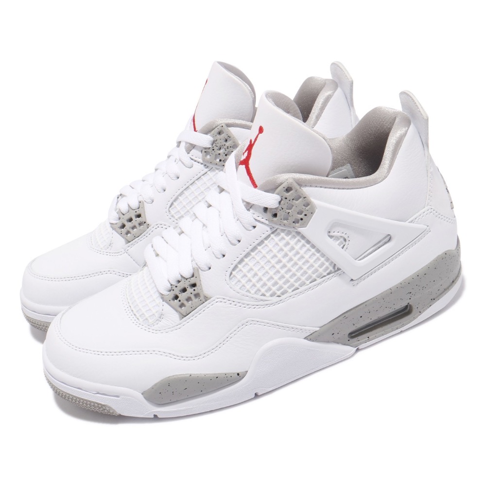 👟Air Jordan 4 “White Oreo ＇＇ 白水泥 CT8527-100男女通用鞋款-細節圖9
