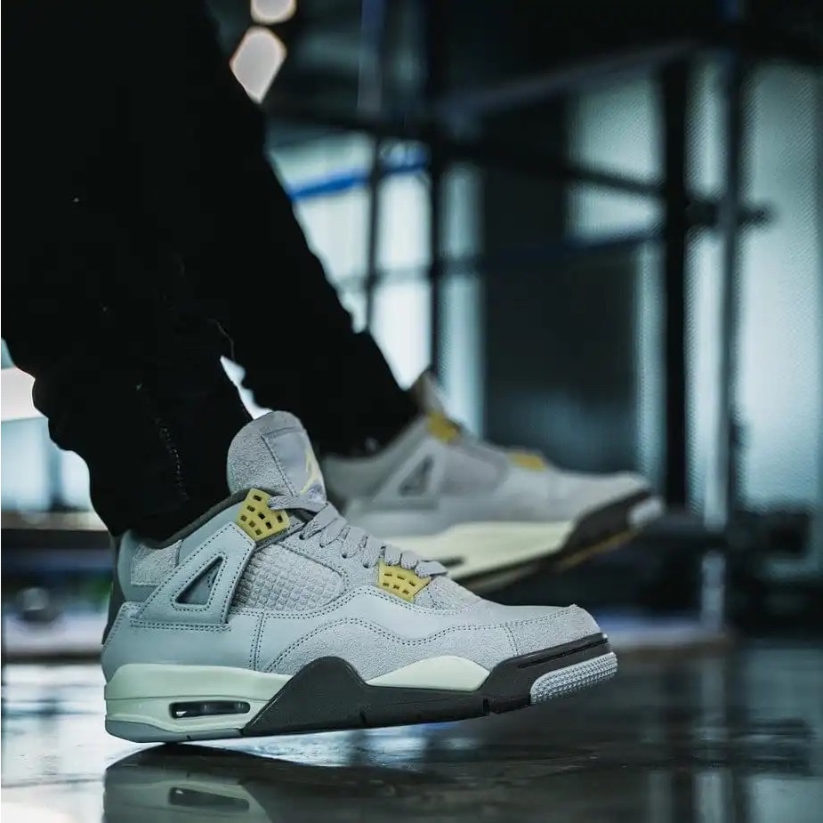 👟Air Jordan 4 SE Craft “Photon Dust” 暖灰色 DV3742-021 男鞋款-細節圖2
