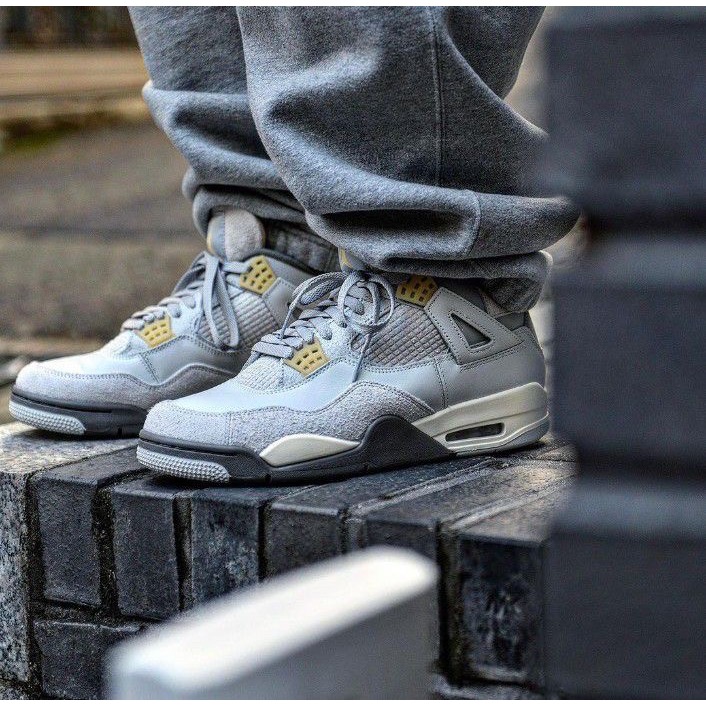 👟Air Jordan 4 SE Craft “Photon Dust” 暖灰色 DV3742-021 男鞋款-細節圖4
