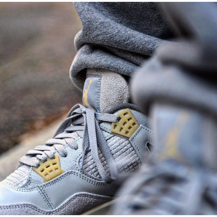 👟Air Jordan 4 SE Craft “Photon Dust” 暖灰色 DV3742-021 男鞋款-細節圖5