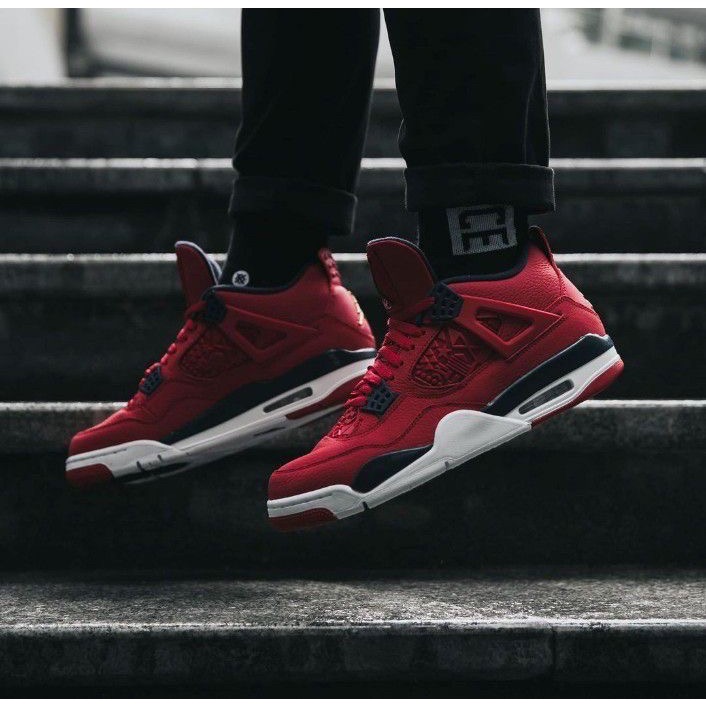 👟Air Jordan 4 SE ＇ FIBA ＇ 紅藍色CI1184-617 男鞋款-細節圖4