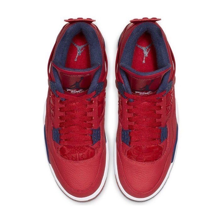 👟Air Jordan 4 SE ＇ FIBA ＇ 紅藍色CI1184-617 男鞋款-細節圖9
