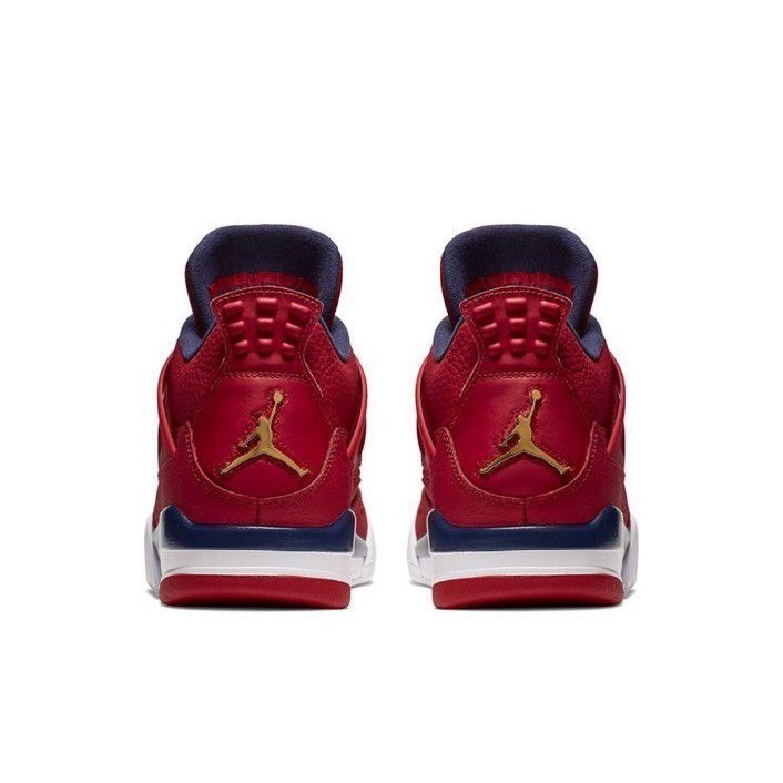 👟Air Jordan 4 SE ＇ FIBA ＇ 紅藍色CI1184-617 男鞋款-細節圖10