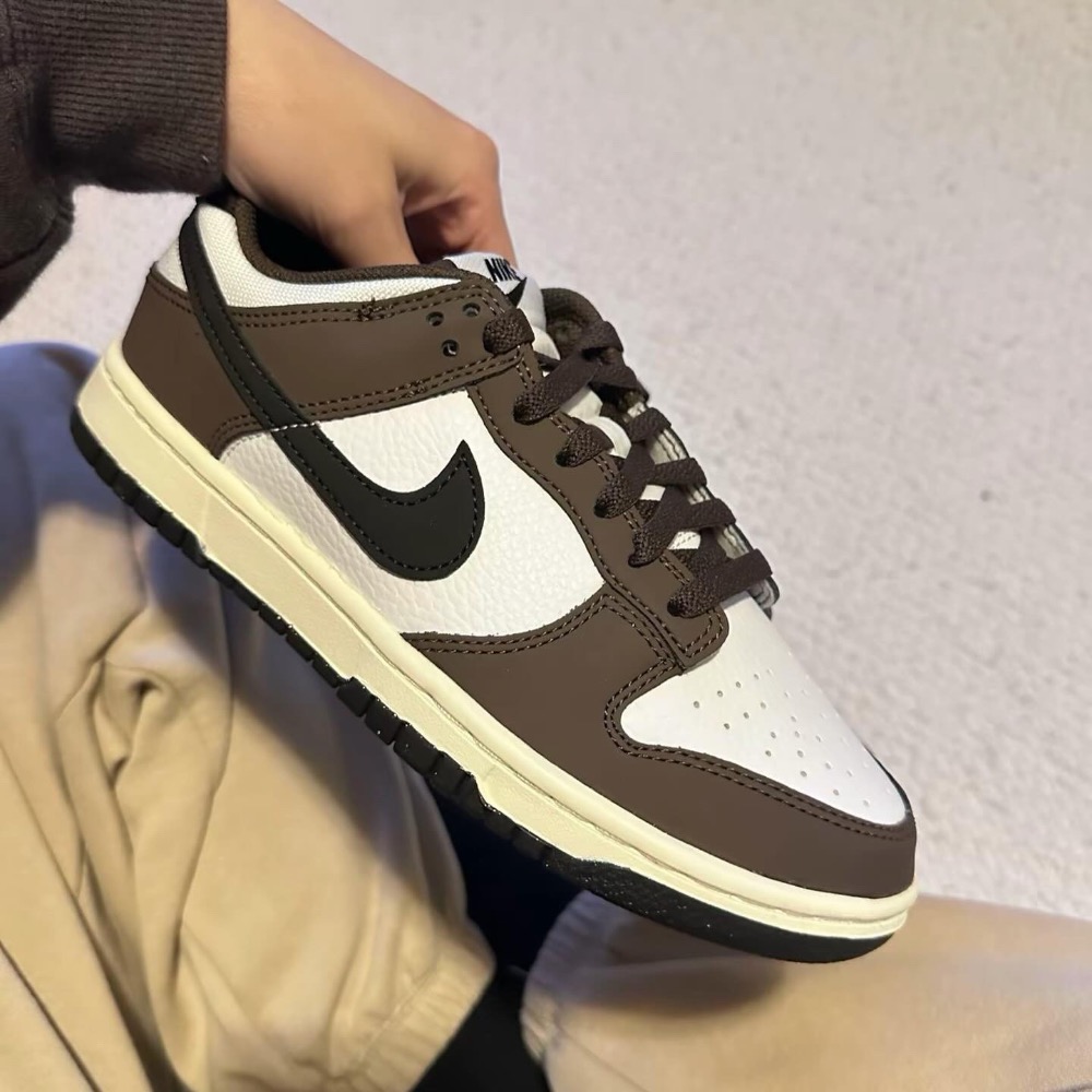 👟Nike Dunk Low 巴洛克棕色/咖啡白色/咖啡色/黑色勾 HF4292-200男款-細節圖3