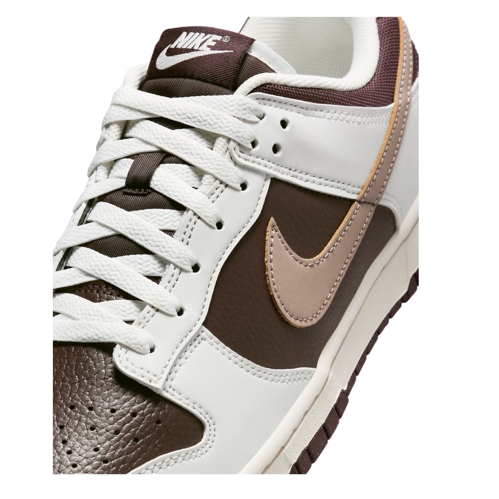 👟Nike Dunk Low 頂峰白/巴洛克棕色/摩卡色/咖啡色/棕白色/淺棕勾 HF4292-100 男款-細節圖9