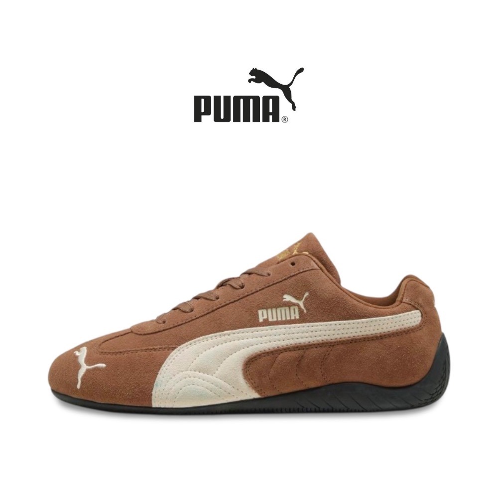 👟PUMA Speedcat OG 賽車運動鞋｜棕白色｜棕色｜白色｜麂皮｜休閒鞋｜平底鞋｜男女通用款鞋-細節圖2