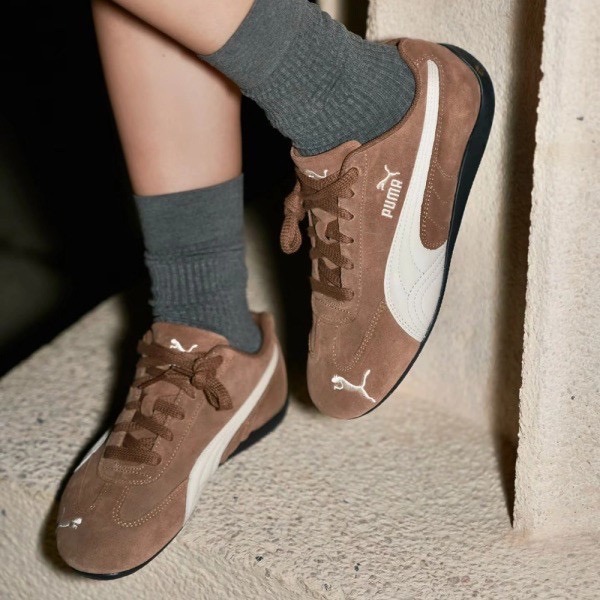 👟PUMA Speedcat OG 賽車運動鞋｜棕白色｜棕色｜白色｜麂皮｜休閒鞋｜平底鞋｜男女通用款鞋-細節圖8