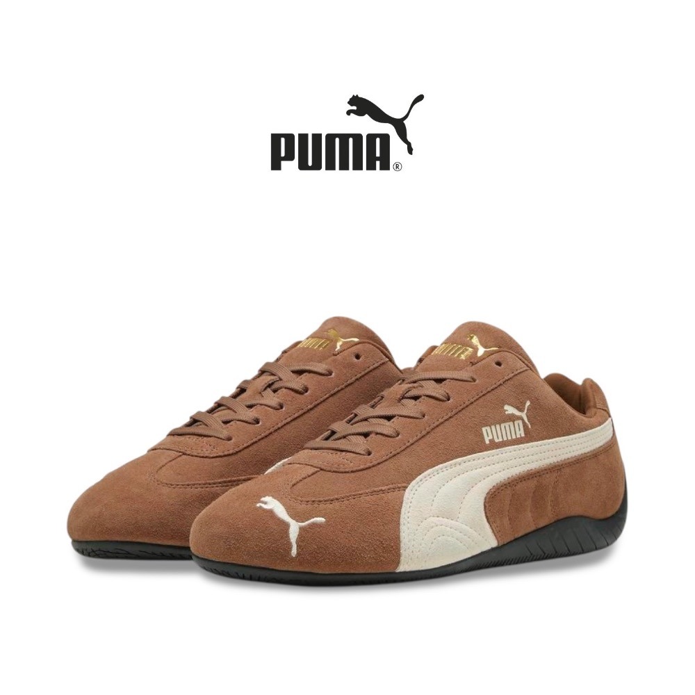 👟PUMA Speedcat OG 賽車運動鞋｜棕白色｜棕色｜白色｜麂皮｜休閒鞋｜平底鞋｜男女通用款鞋-細節圖9