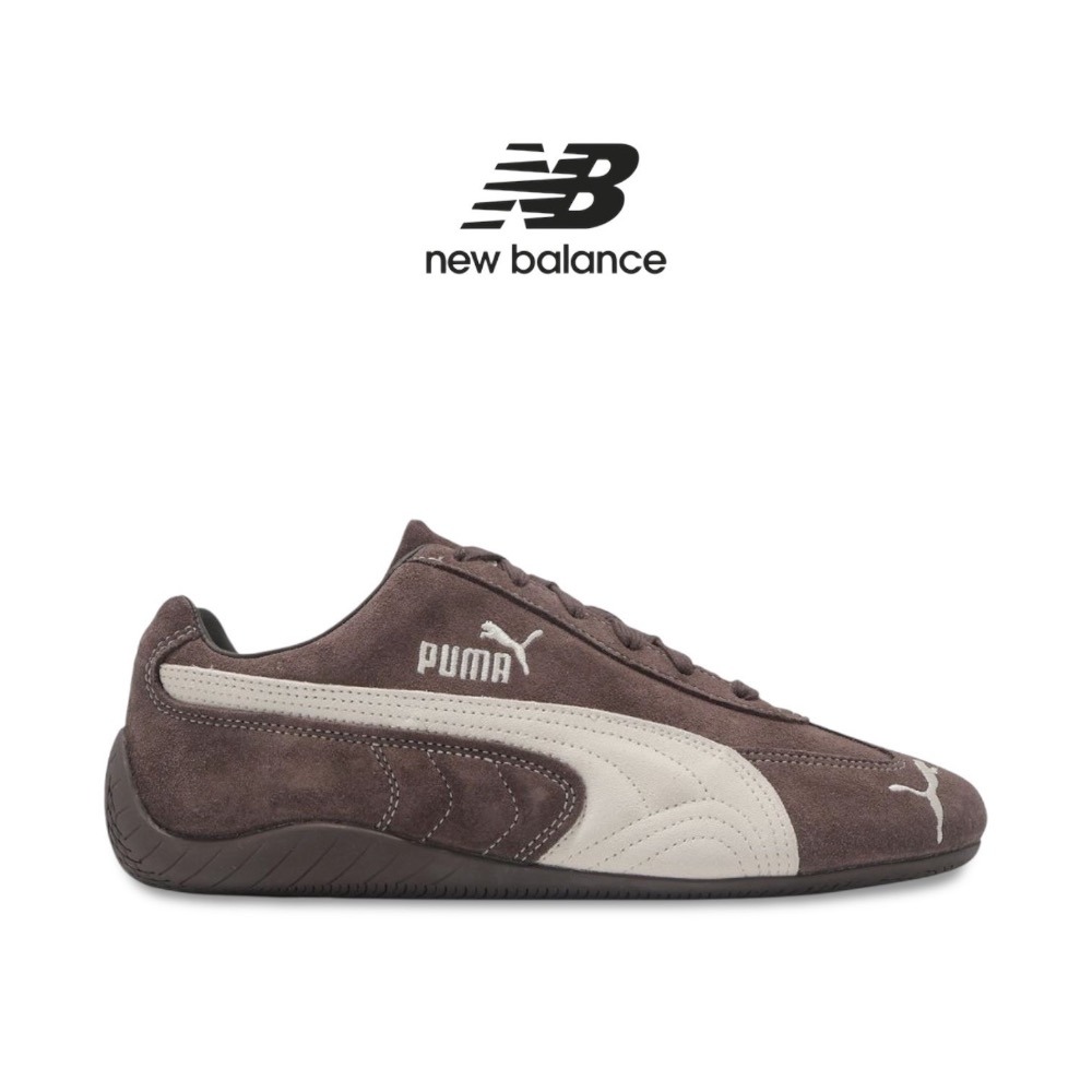 👟PUMA Speedcat TTF賽車運動鞋｜咖啡白色｜咖啡色｜白色｜麂皮｜休閒鞋｜平底鞋｜男女通用款鞋-細節圖6