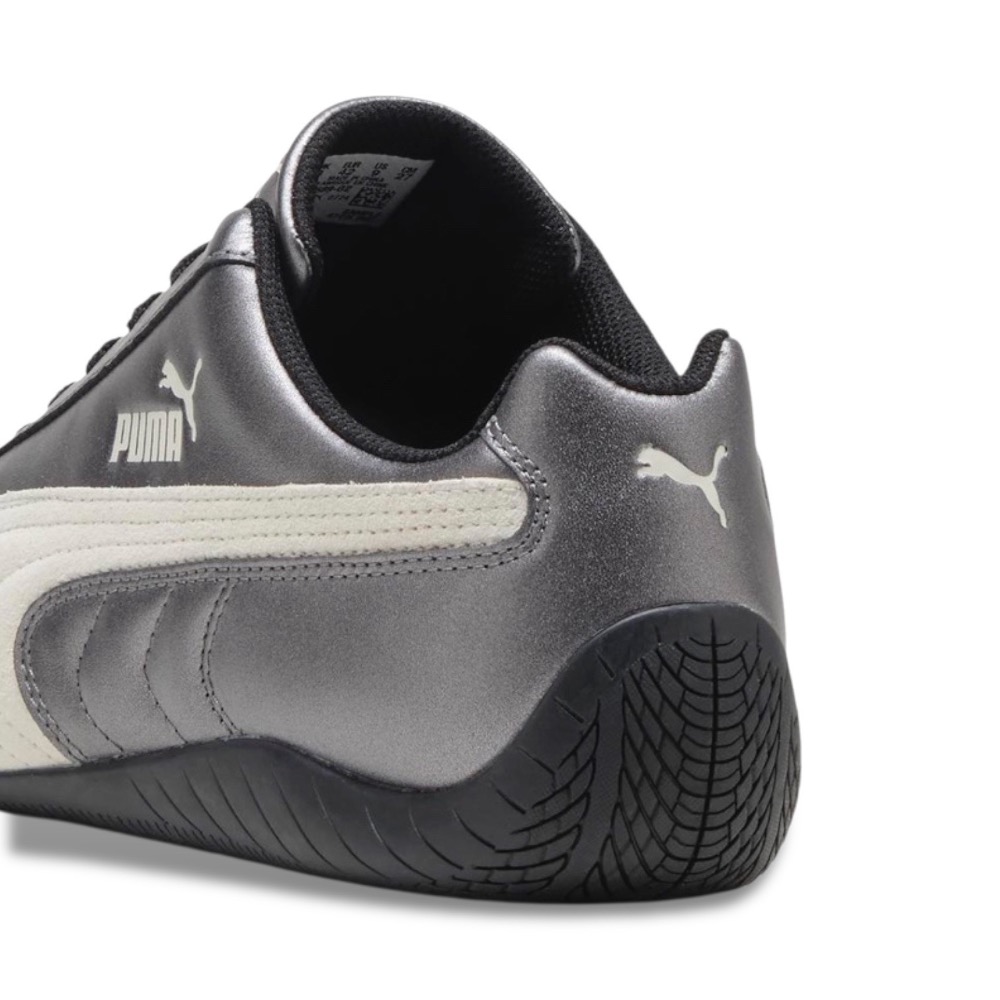👟PUMA Speedcat Metallic 賽車運動鞋｜銀灰白色｜銀灰色｜白色｜皮革｜麂皮｜休閒鞋｜平底鞋｜男女通-細節圖7