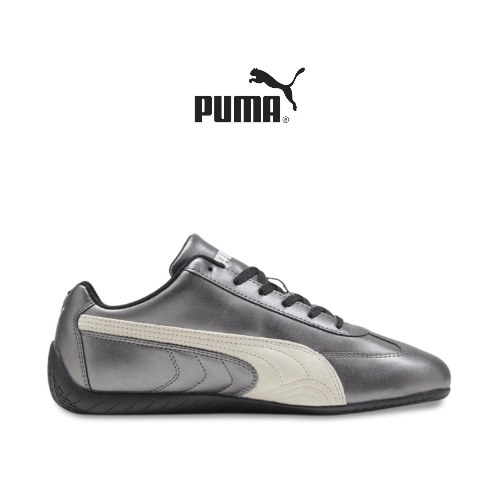 👟PUMA Speedcat Metallic 賽車運動鞋｜銀灰白色｜銀灰色｜白色｜皮革｜麂皮｜休閒鞋｜平底鞋｜男女通-細節圖8