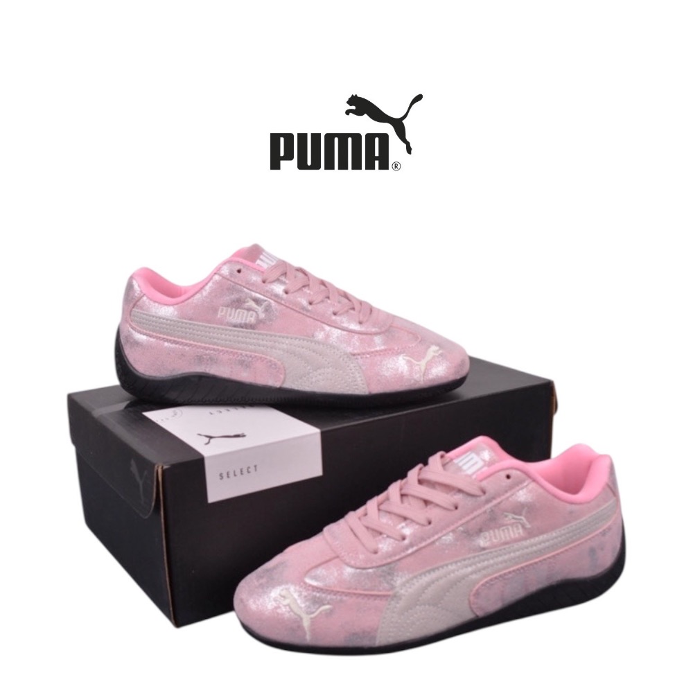👟PUMA Speedcat OG “FORMULA PINK” ATMOS 聯名款賽車運動鞋｜金屬粉｜粉銀色｜粉紅色-細節圖6