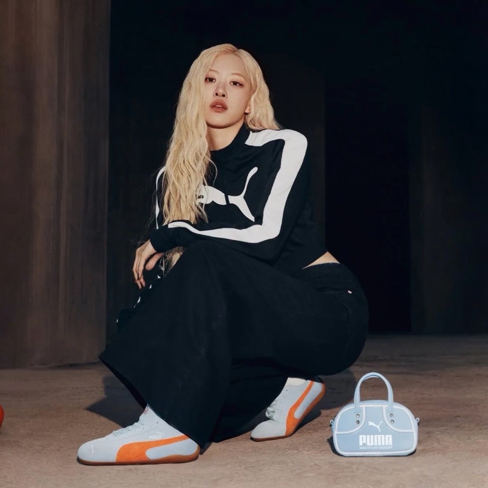 👟PUMA Speedcat OG 賽車運動鞋｜ROSE代言著用款｜藍橘色｜淡藍色｜橘色｜白色｜麂皮｜休閒鞋｜平底鞋｜-細節圖3