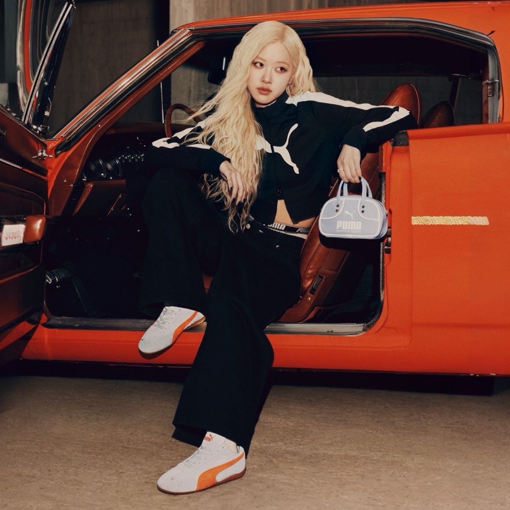 👟PUMA Speedcat OG 賽車運動鞋｜ROSE代言著用款｜藍橘色｜淡藍色｜橘色｜白色｜麂皮｜休閒鞋｜平底鞋｜-細節圖4