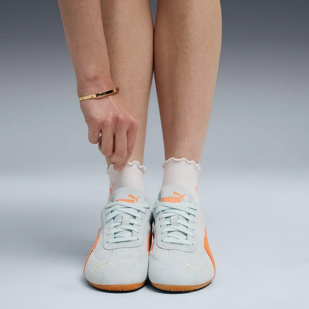 👟PUMA Speedcat OG 賽車運動鞋｜ROSE代言著用款｜藍橘色｜淡藍色｜橘色｜白色｜麂皮｜休閒鞋｜平底鞋｜-細節圖6