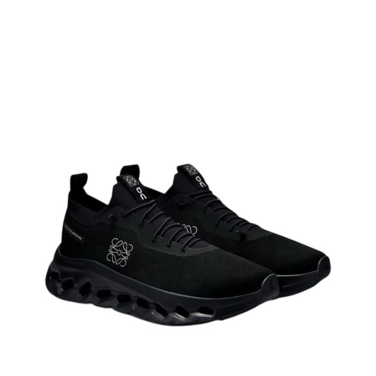 👟On 昂跑Cloudtilt x Loewe 聯名跑鞋｜聯乘｜雲朵跑鞋｜跑步鞋｜運動鞋｜休閒鞋｜緩衝減震｜全黑色｜黑-細節圖2